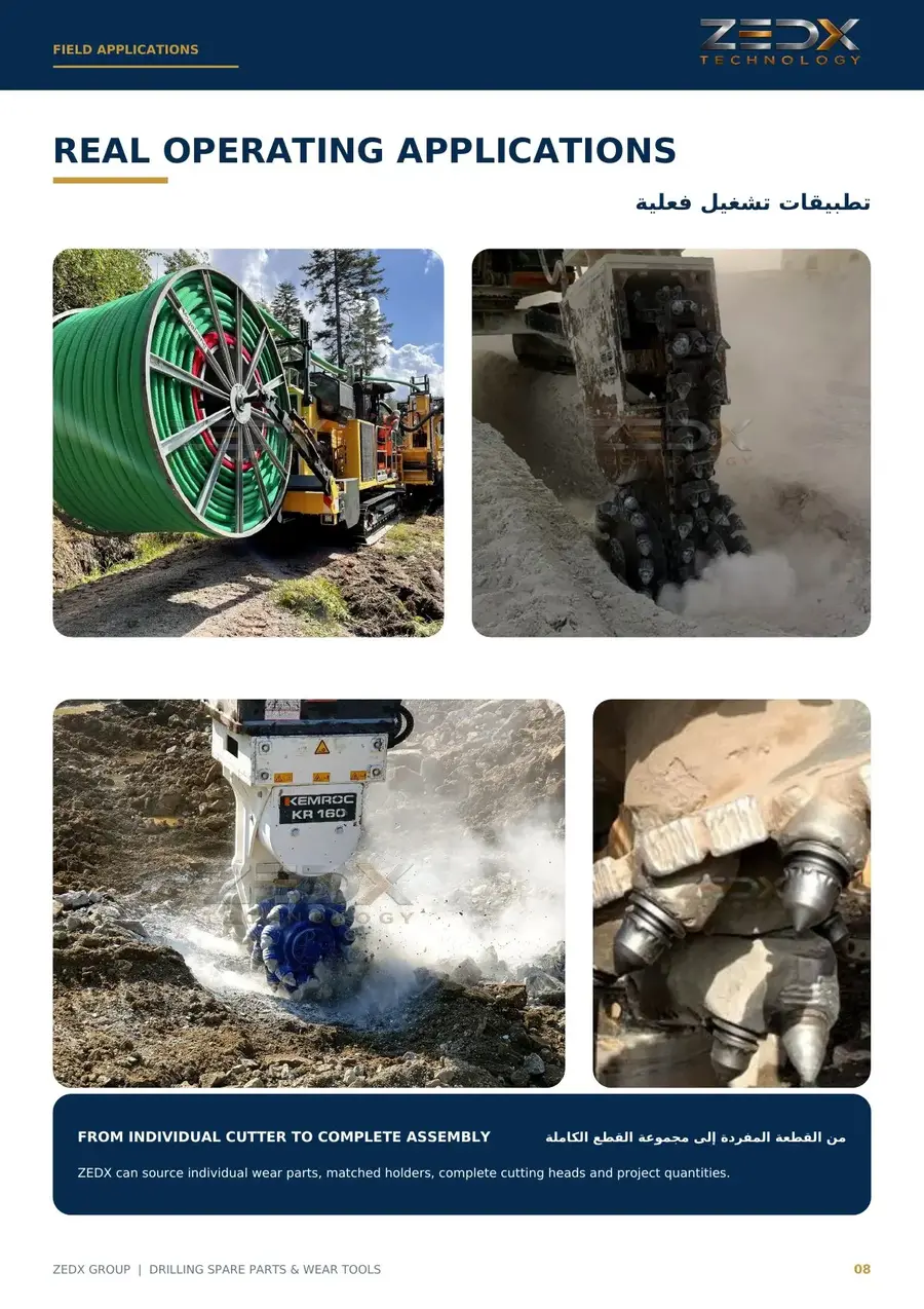 Drilling spare parts catalog page 8